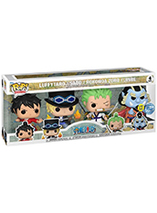 Pack de 4 figurines Funko Pop One Piece