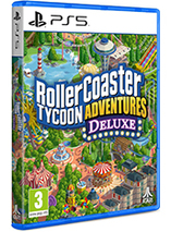 Le jeu RollerCoaster Tycoon Adventures Deluxe sur PS5 est en promo