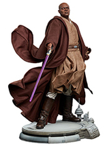 Statuette en résine de Mace Windu dans Star Wars épisode III