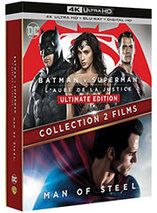 Coffret Batman v Superman : L’aube de la justice + Man of Steel – Blu-ray 4K Ultra HD