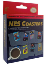 Set de dessous de verres jeux NES