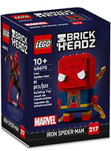Figurine LEGO BrickHeadz de Iron Spider-Man
