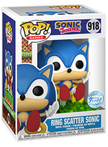 Figurine Funko Pop de Sonic : Ring Scatter