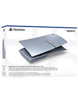 PlayStation façade coloré Sterling Silver (collection Deep Earth) pour la PS5 Slim