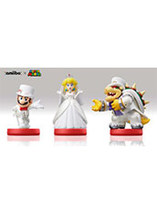 Pack 3 figurines amiibo tenu de mariage – Collection Super Mario Odyssey