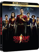 Le steelbook de Shazam : La Rage des dieux en blu-ray 2K+4K est en promo