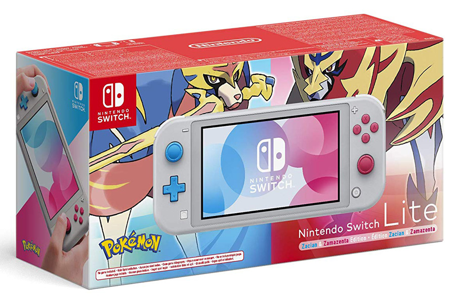 Nintendo Switch Lite Edition Limit E Zacian Zamazenta Pokemon