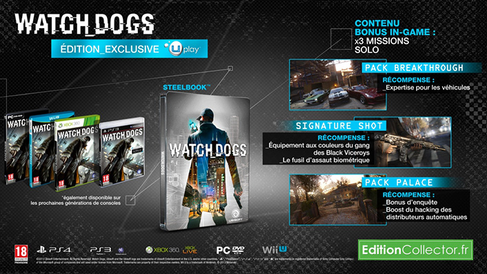 Watch Dogs edition exclusive uplay