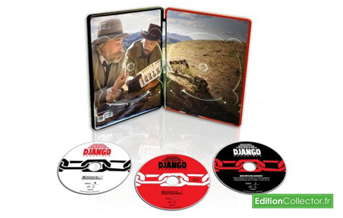 steelbook interieur Django Unchained