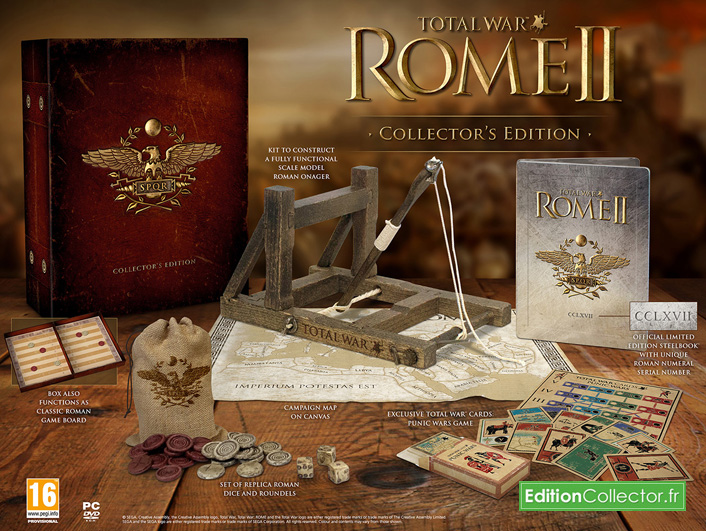 édition collector total war rome 2