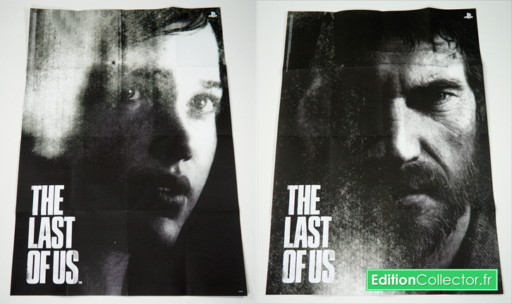 affiche ellie et joel the last of us
