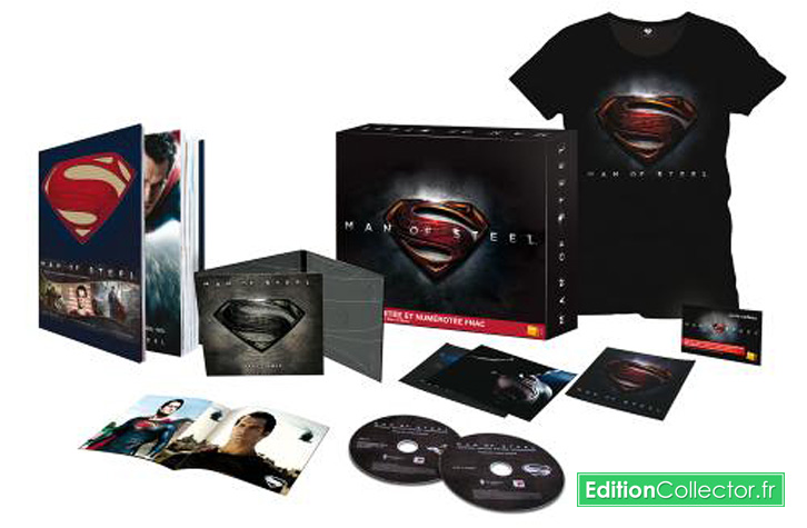 coffret fnac pré reservation superman Man of steel