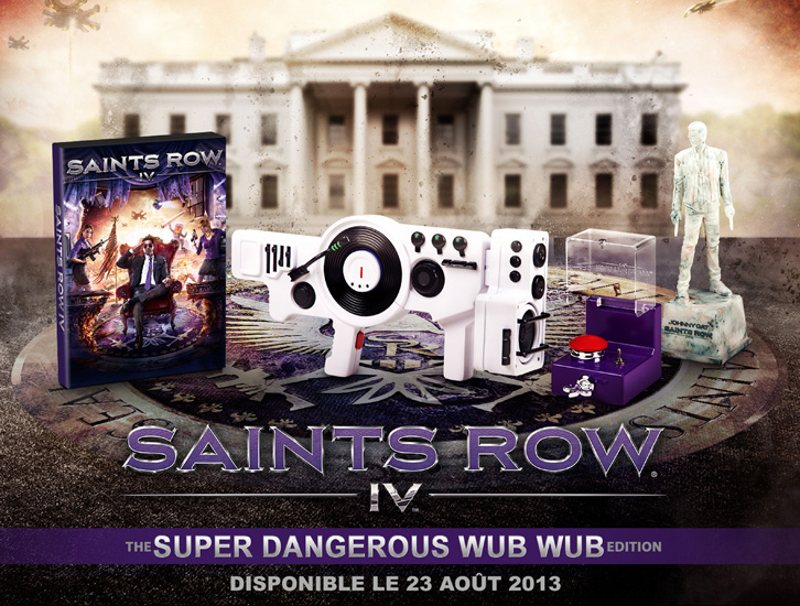 edition collector saints row 4 super dangerous wub wub