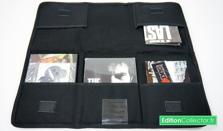 interieur pochette tissus edition joel the last of us