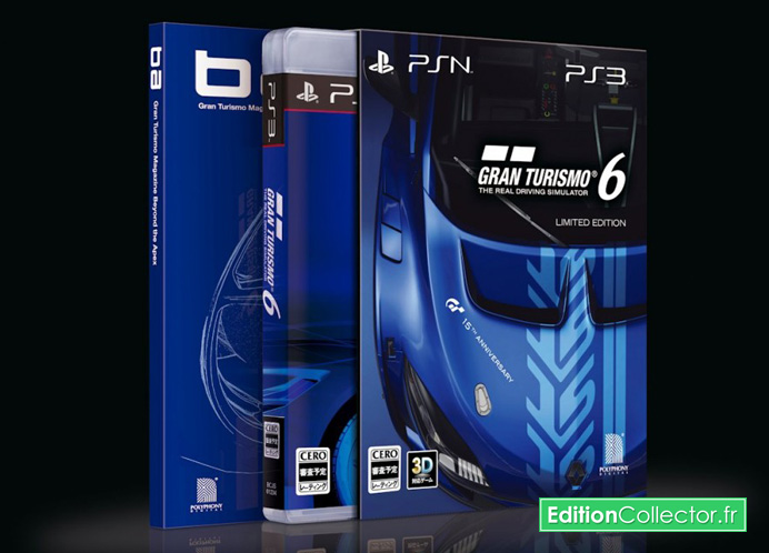 édition anniversaire steelbook GT6 gran turismo 6