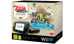 Console Nintendo Wii U 32 Go noire - 'The Legend of Zelda  Wind Waker HD' - édition limitée premium pack