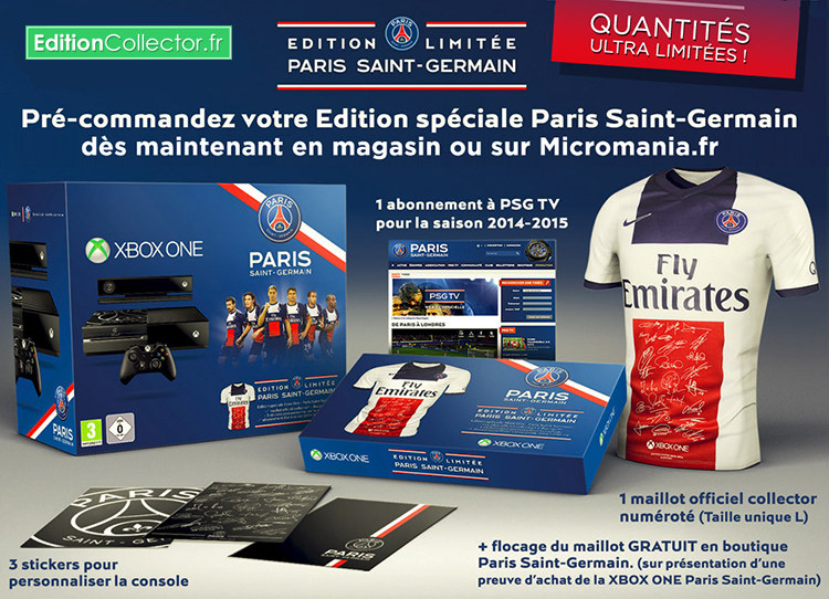 maillot psg edition limitée