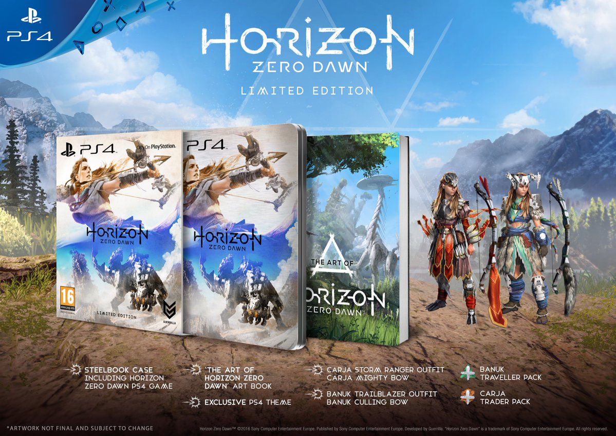 Une édition limitée Horizon Zero dawn