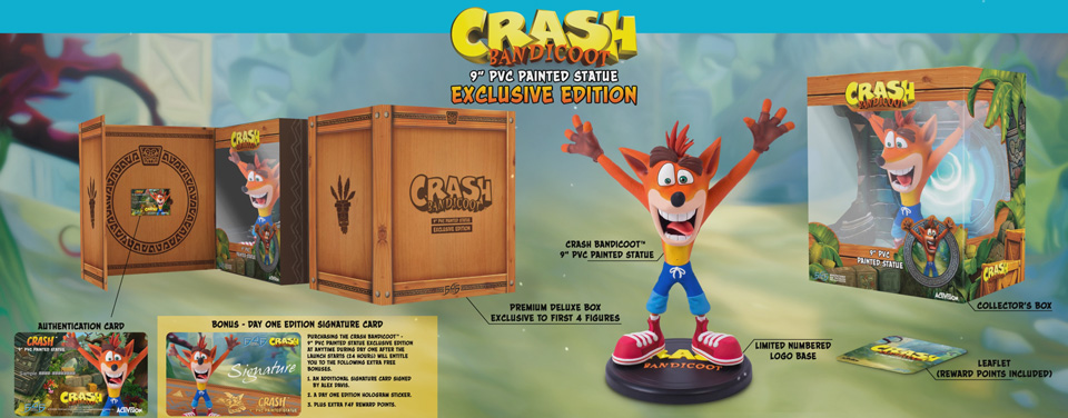 Figurine CRASH BANDICOOT Figurine-collector-crash-bandicoot