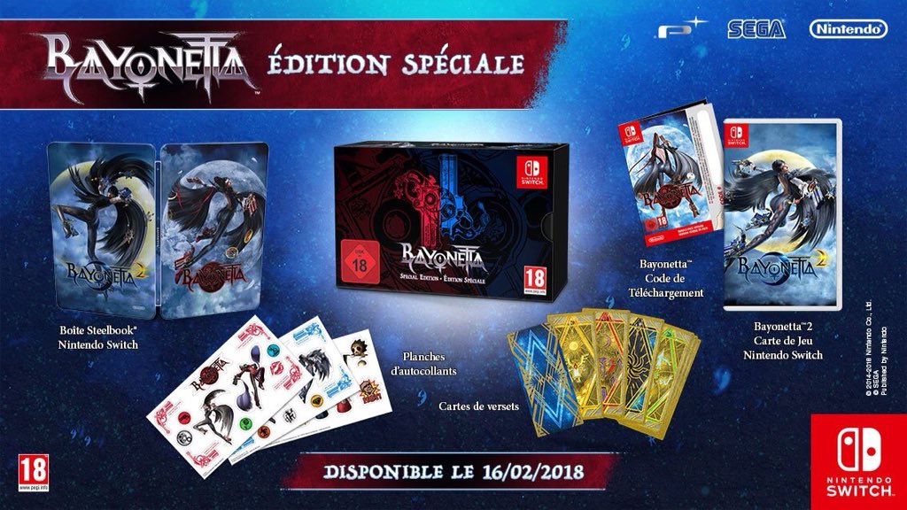 Une édition spéciale pour Bayonetta 1&2 sur Nintendo Switch