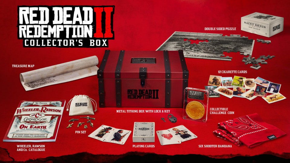 RED DEAD REDEMPTION 2 COLLECTOR’S BOX