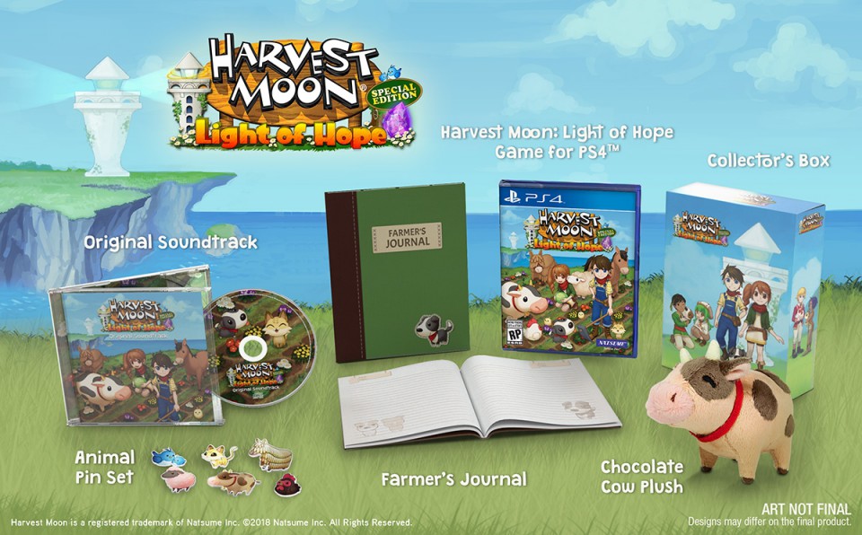 Harvest Moon Light of Hope collector usa