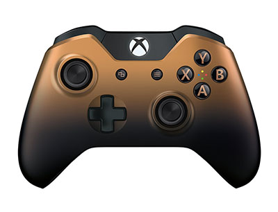 Manette sans fil Ombre cuivrée en édition spéciale pour Xbox One