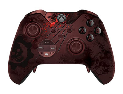 Manette-sans-fil-Xbox-Elite-Gears-of-War-4-édition-limitée