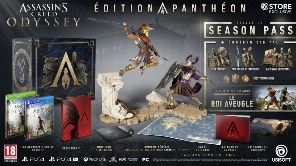pantheon edition Assassin's Creed Odyssey