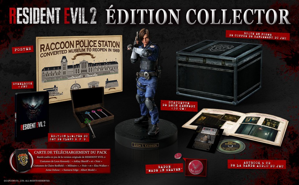 resident evil 2 collector europe