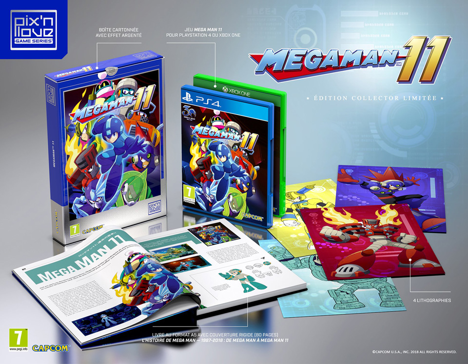Pix'n Love sort une édition collector pour Megaman 11 Collector-megaman-11-pix-n-love1