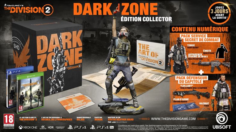 édition collector dark zone division 2