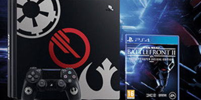 Une PS4 Slim et une PS4 Pro édition limitée Star Wars Battlefront II
