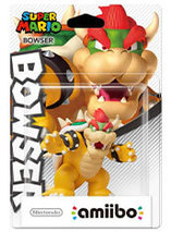 Figurine amiibo de Bowser dans Super Mario