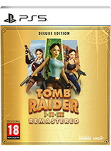 Tomb Raider I, II et III remastered - édition Deluxe (PS5)