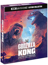 Godzilla-Kong : Monsterverse - coffret collector 5 films