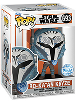 Figurine Funko Pop Star Wars de Bo-Katan Kryze (avec bouclier)