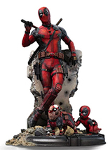 Statuette en résine de Deadpool du film Deadpool & Wolverine