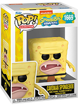 Figurine Funko Pop de Bob l'éponge (caveman)