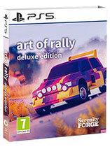 L'édition Deluxe du jeu Art of Rally sur PS5 est en promo