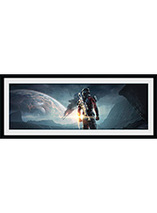Paysage Mass Effect Andromeda – Poster encadré