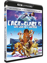 L’Age de glace 5 : Les lois de l’univers – Blu-ray 4K Ultra HD