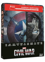 Captain america 3 : Civil War – steelbook spéciale Fnac