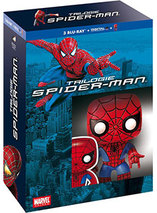 Coffret Trilogie Spider-Man + figurine Funko Pop!