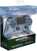 Manette PS4 Dual Shock 4 – grey blue spéciale Uncharted 4