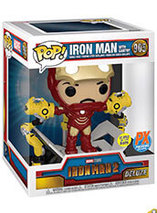 Figurine Funko Pop de Iron Man Mark IV avec le Gantry EXC - Deluxe