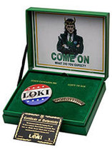 Coffret pin's et épingle à cravate Loki