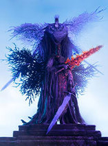 Statuette du Grand-Maître Sulyvahn dans Dark Souls 3 par Pure Arts