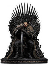 Statuette de Jon Snow sur le Trônes dans Games of Thrones par Prime 1