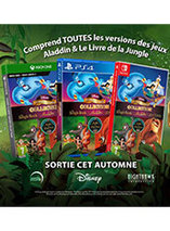 Disney classic games : Le livre de la Jungle + Aladdin + Le Roi Lion